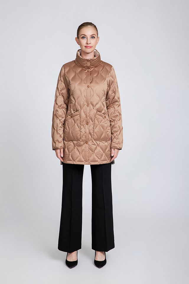 Двусторонний ультралегкий пуховик 2-в-1